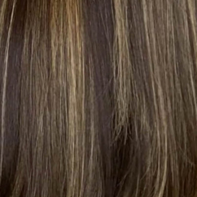 Hair with highlights