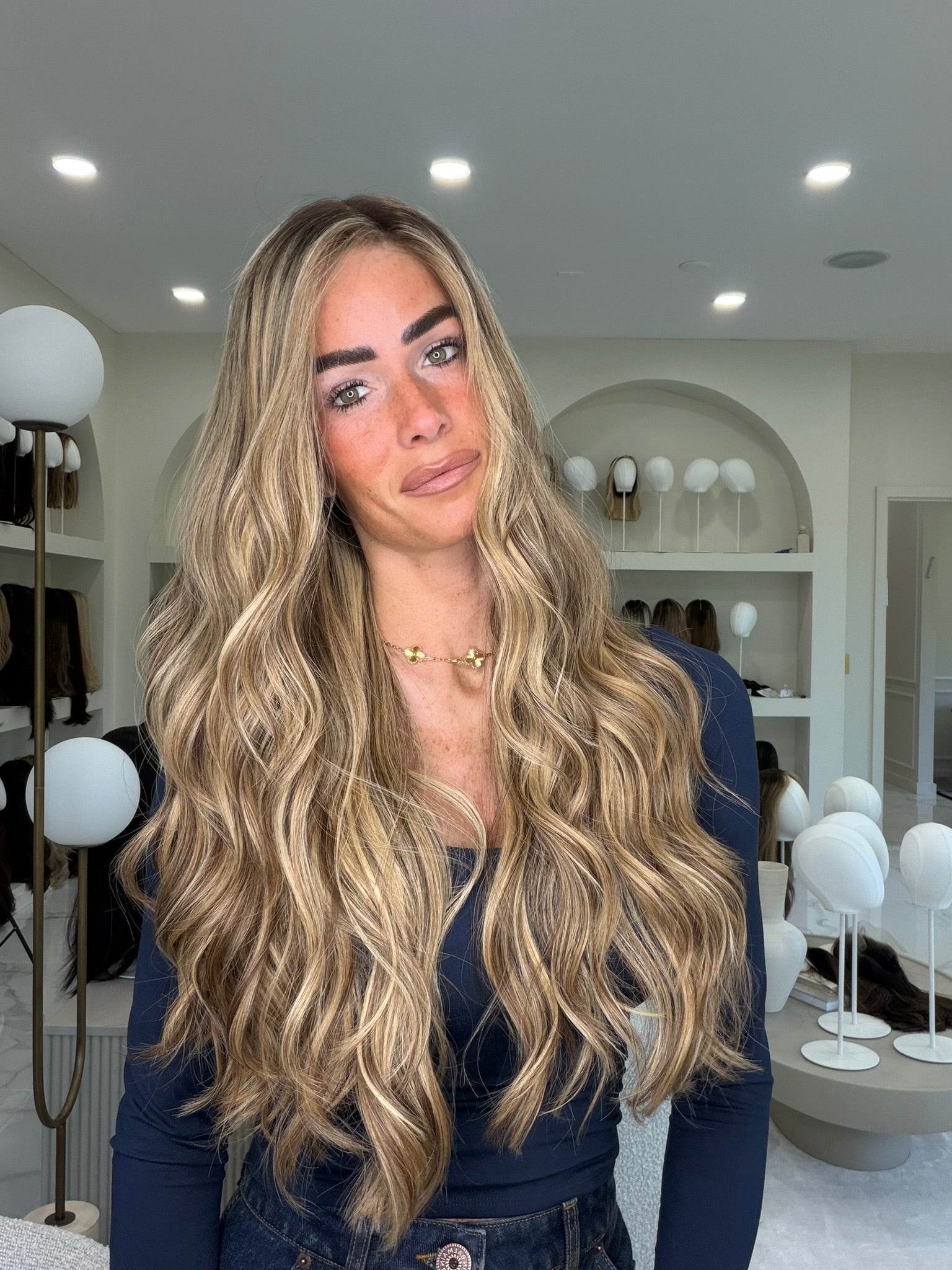 Beka 300 | Deep blond blend wig