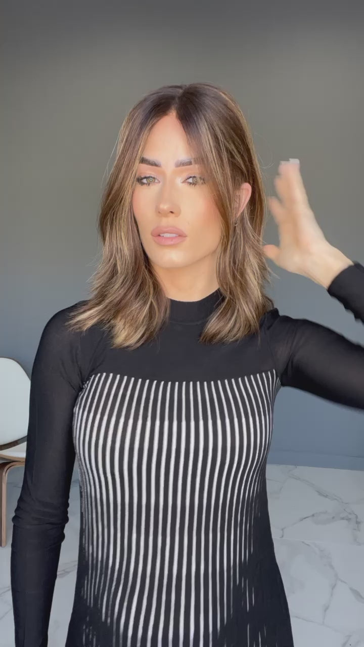 Beka 254 l Light brown with honey balayage Wig