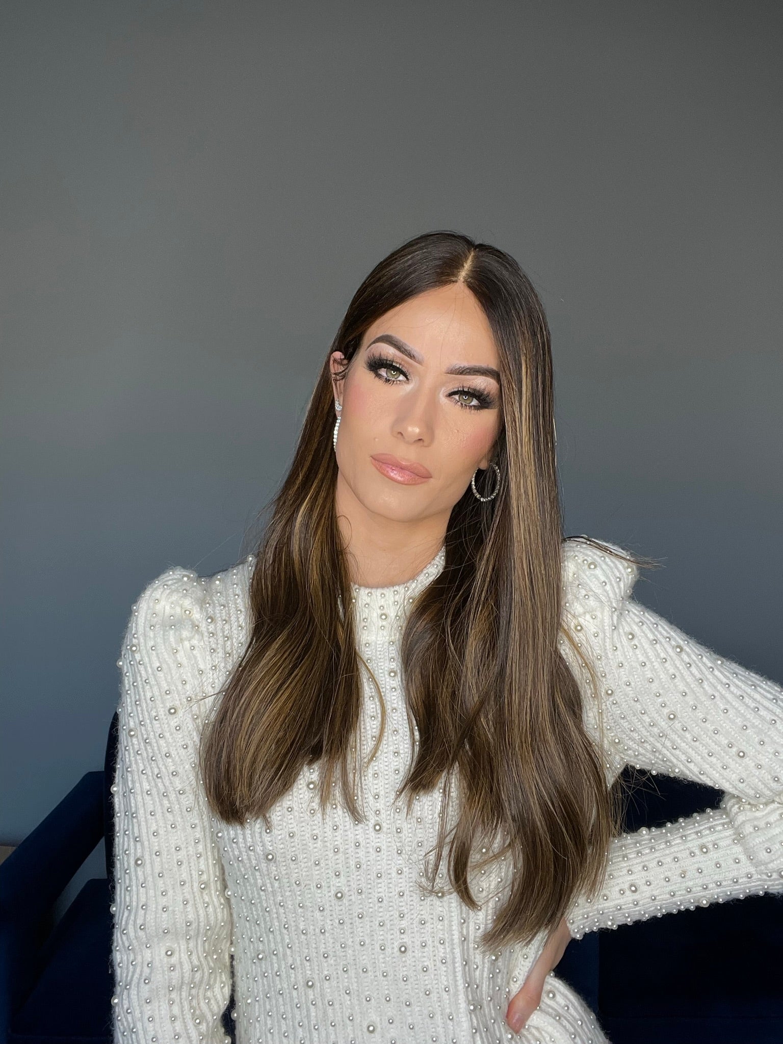 Beka 154 l brown with honey balayage Wig