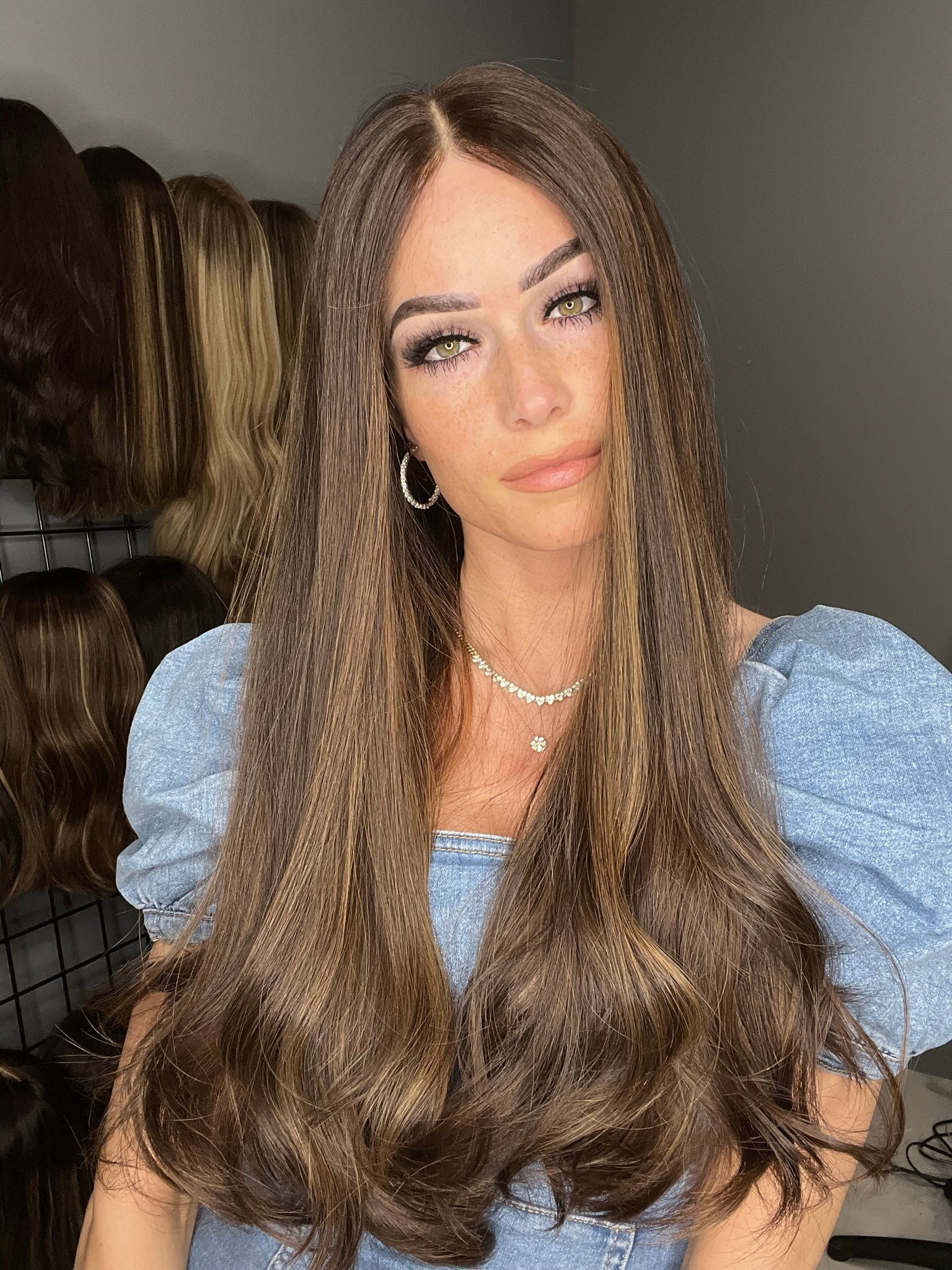 Beka 181 | Brown with light brown highlights Wig