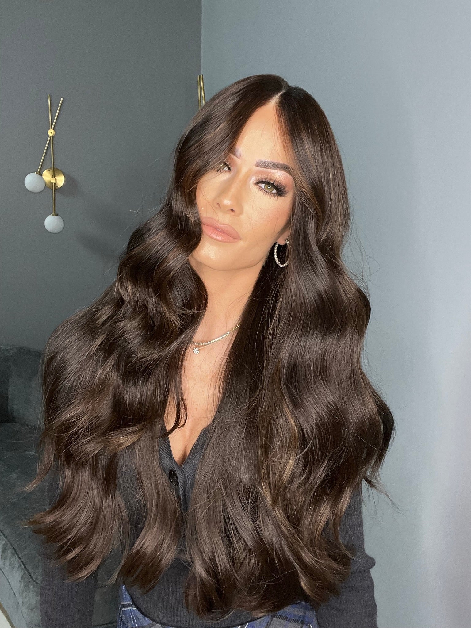 Beka 200 - Brown with copper highlights Wig