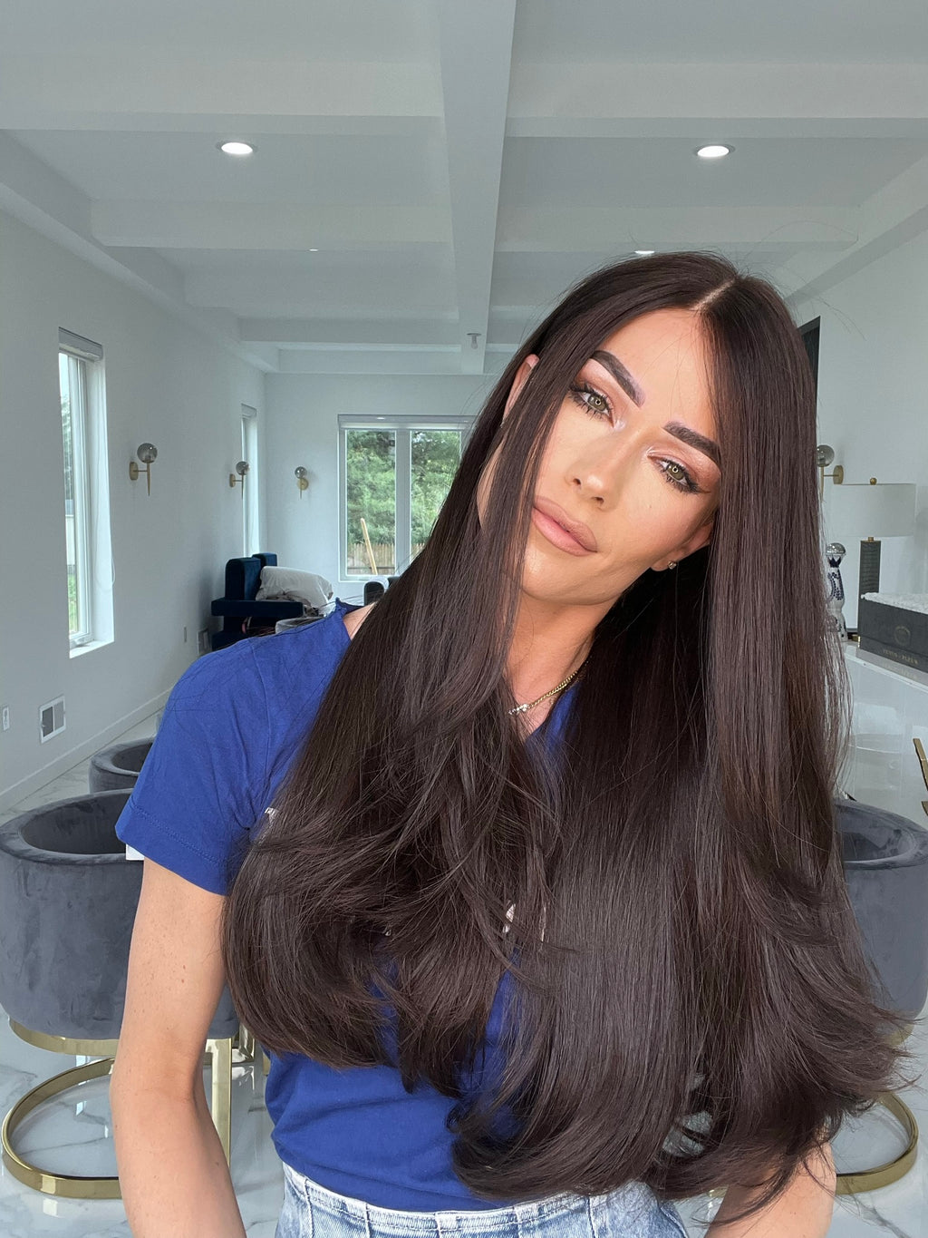 Beka 201 | Black brown Wig