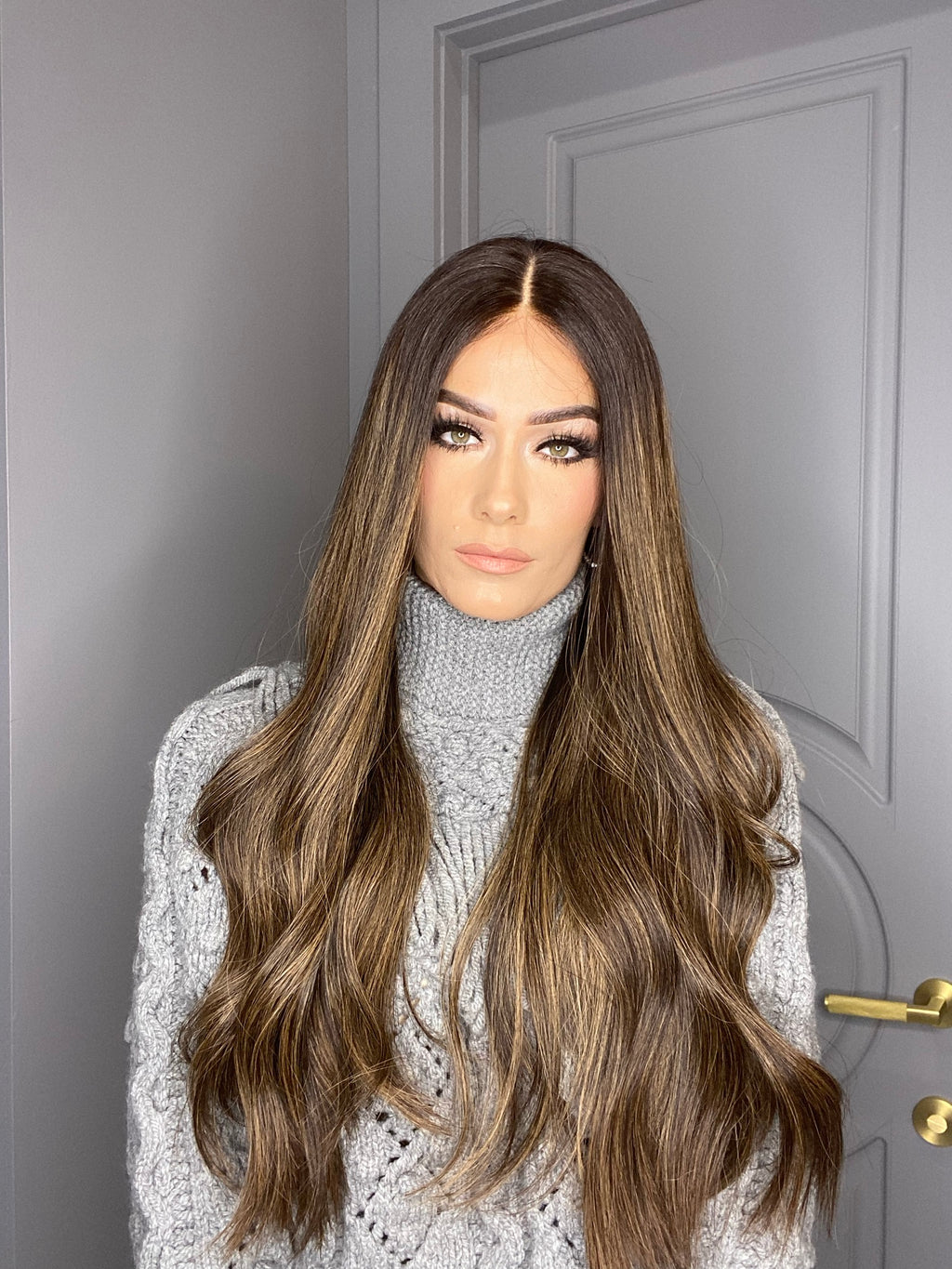 Beka 217 - Brown with sand balayage Wig