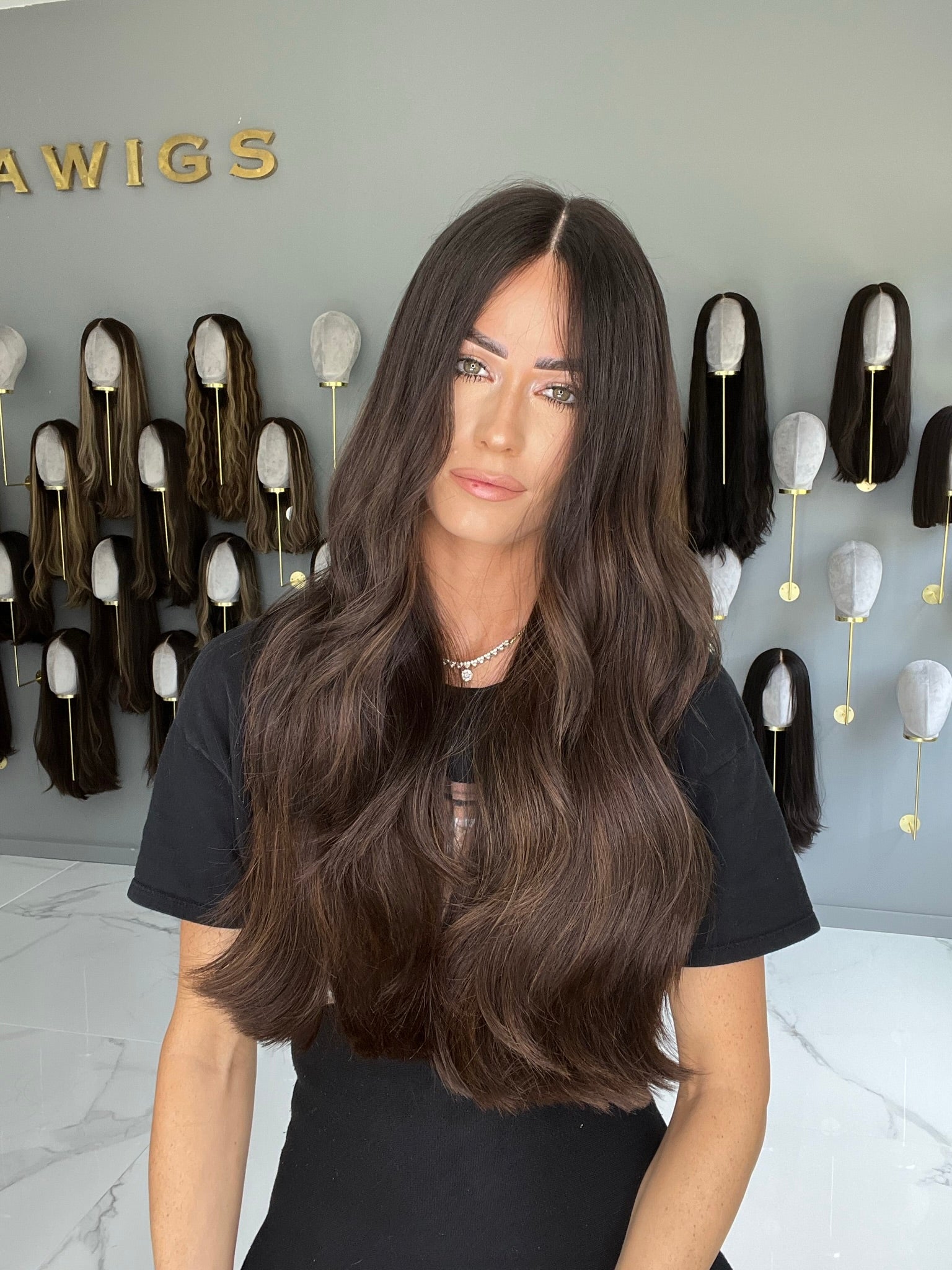 Beka 229 l Black to brown/black with coffee highlights Wig