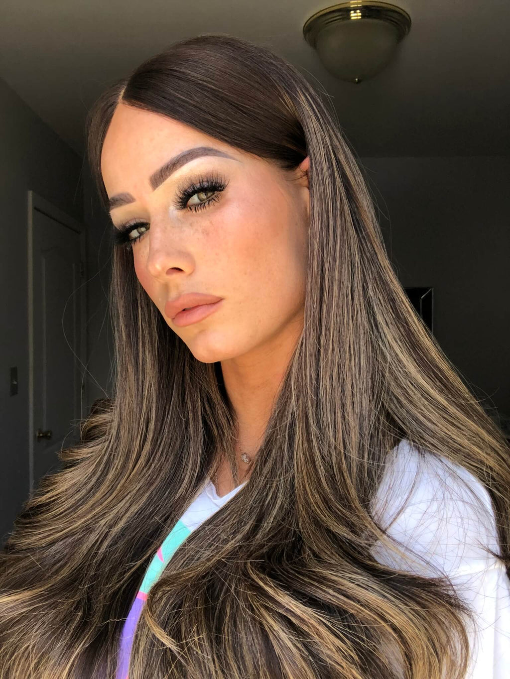 Beka 116 - brown with honey balayage Wig