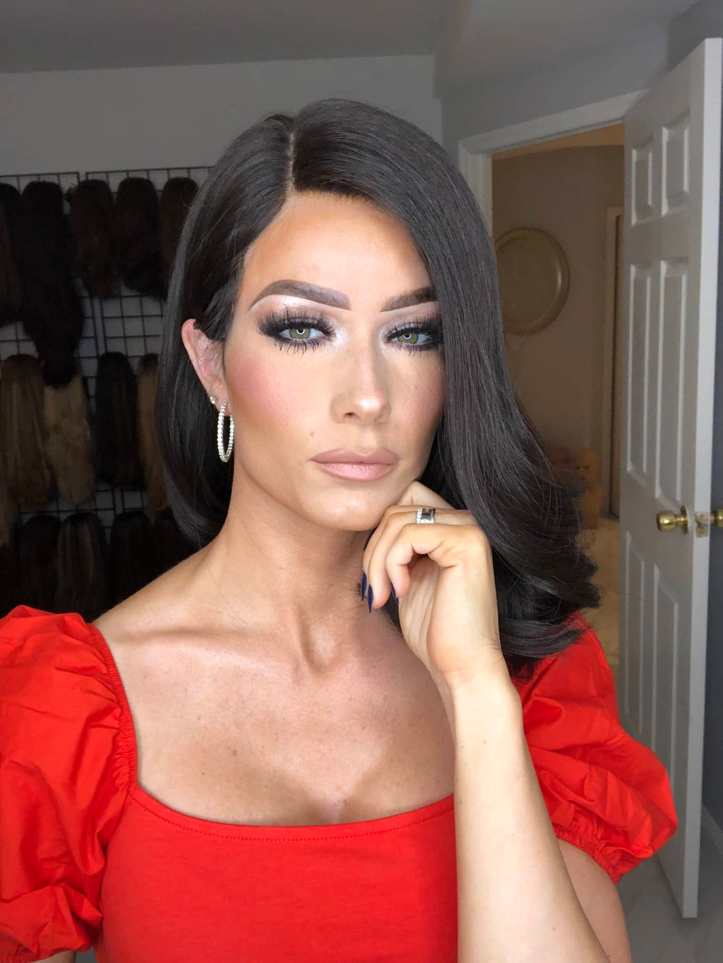 Beka 106 - brown black  Wig