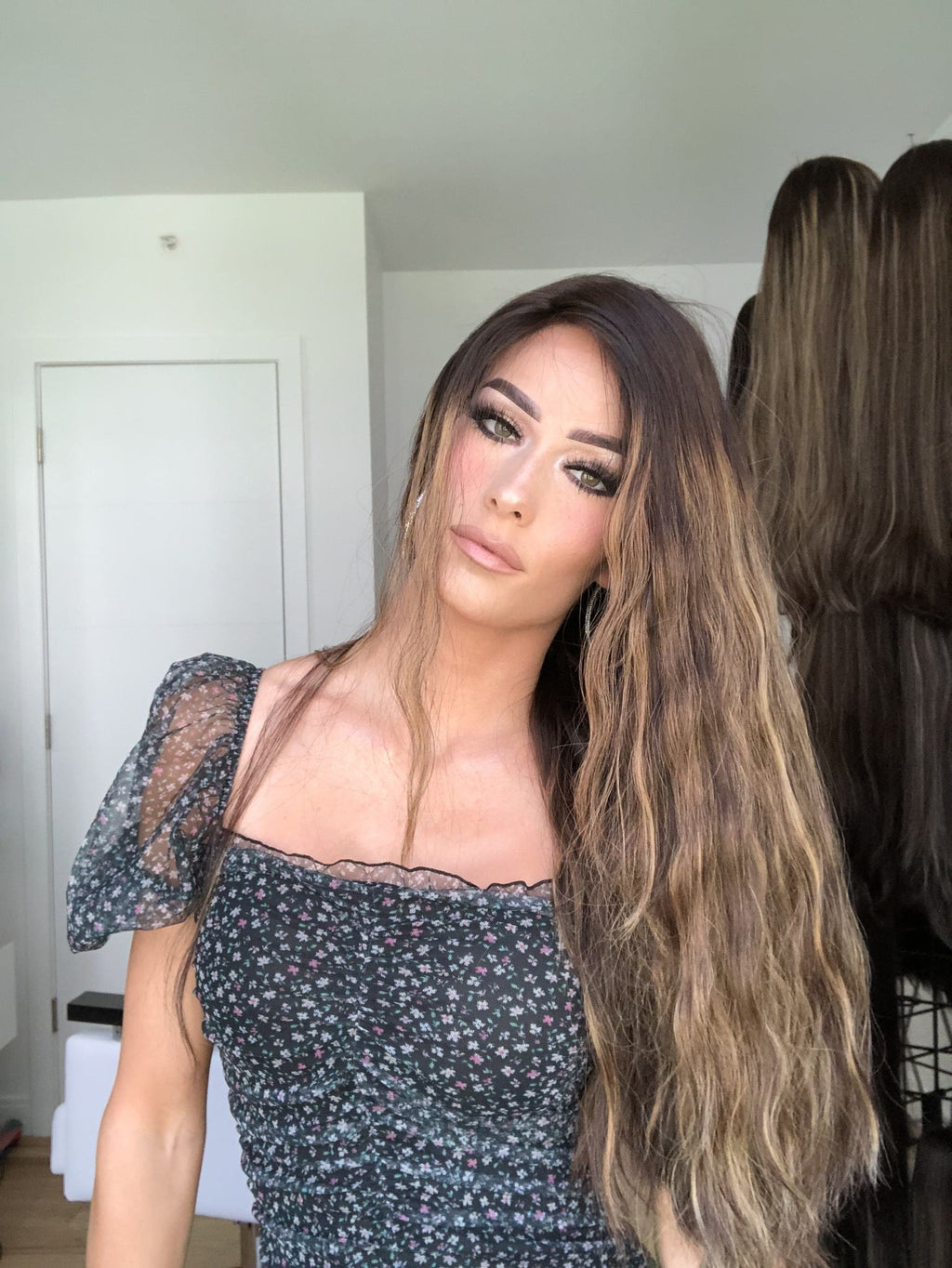 Beka 142 l Brown with honey highlights  Wig