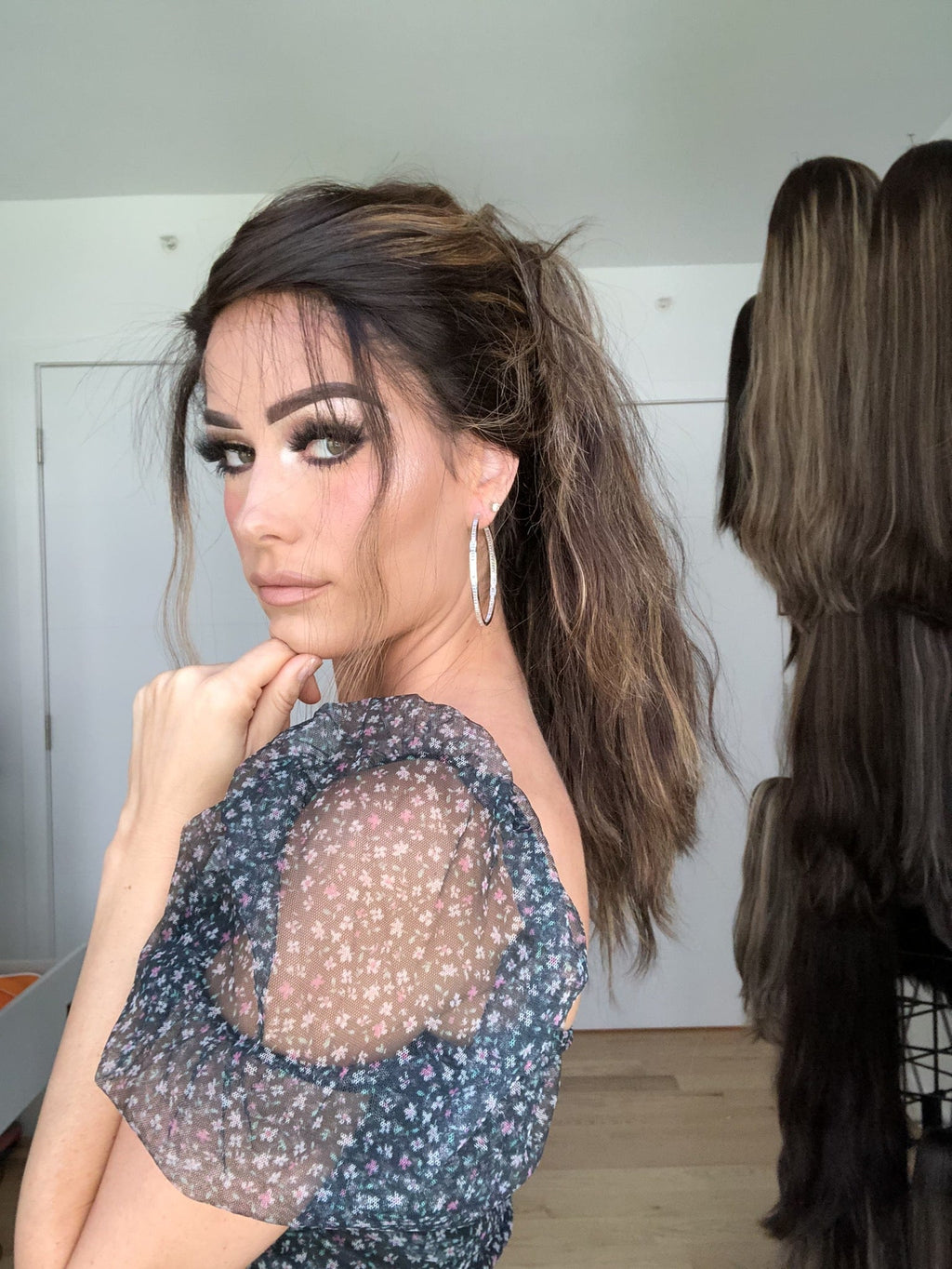 Beka 142 l Brown with honey highlights  Wig