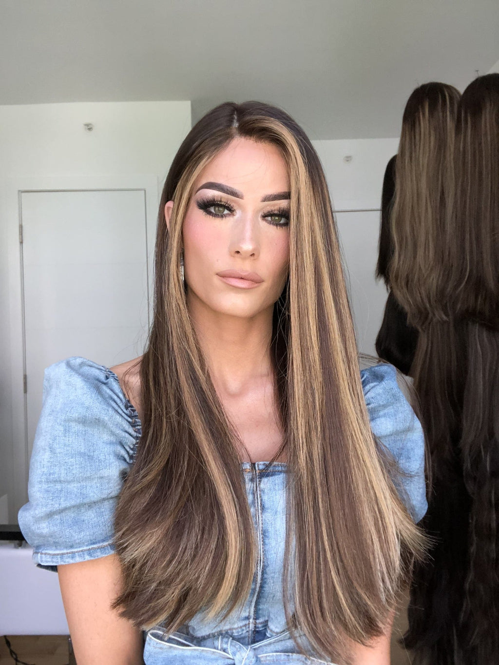 Beka 133 l caramel balayage with bright front Wig