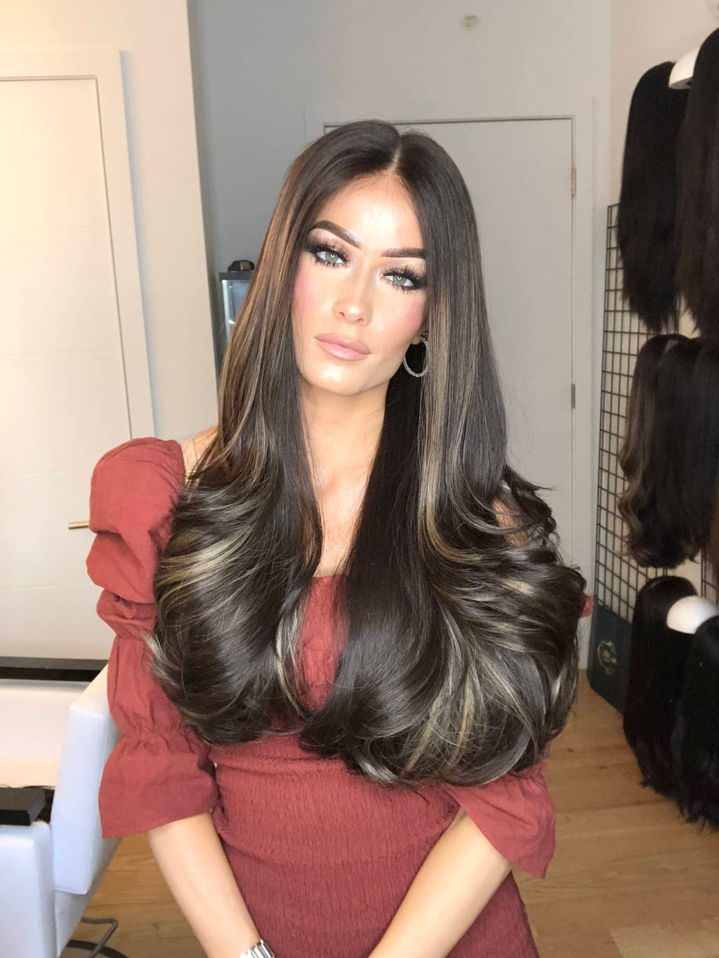 Beka 111 l ash brown with blonde highlights Wig