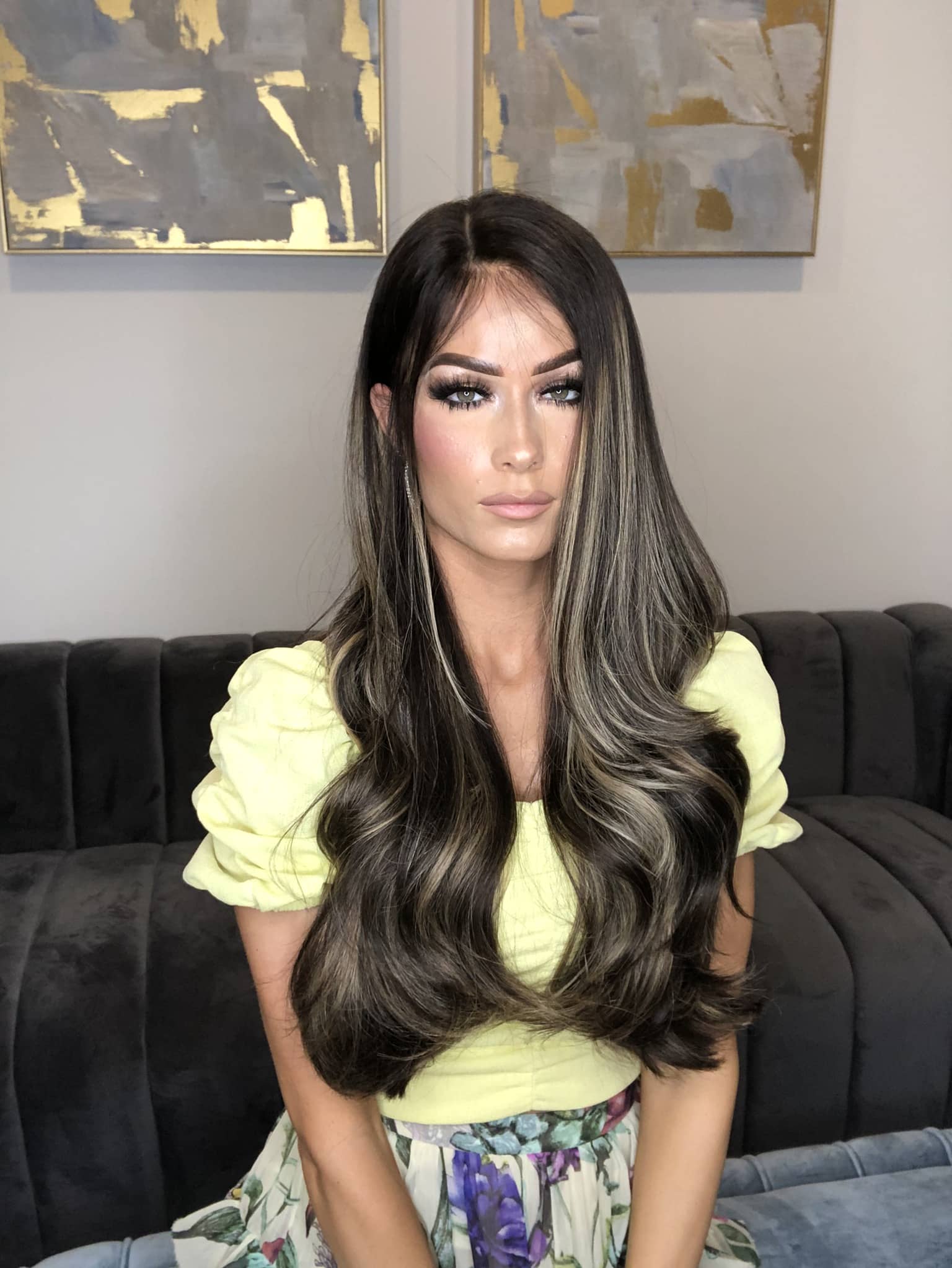 Beka 112 l black brown with blonde balayage Wig
