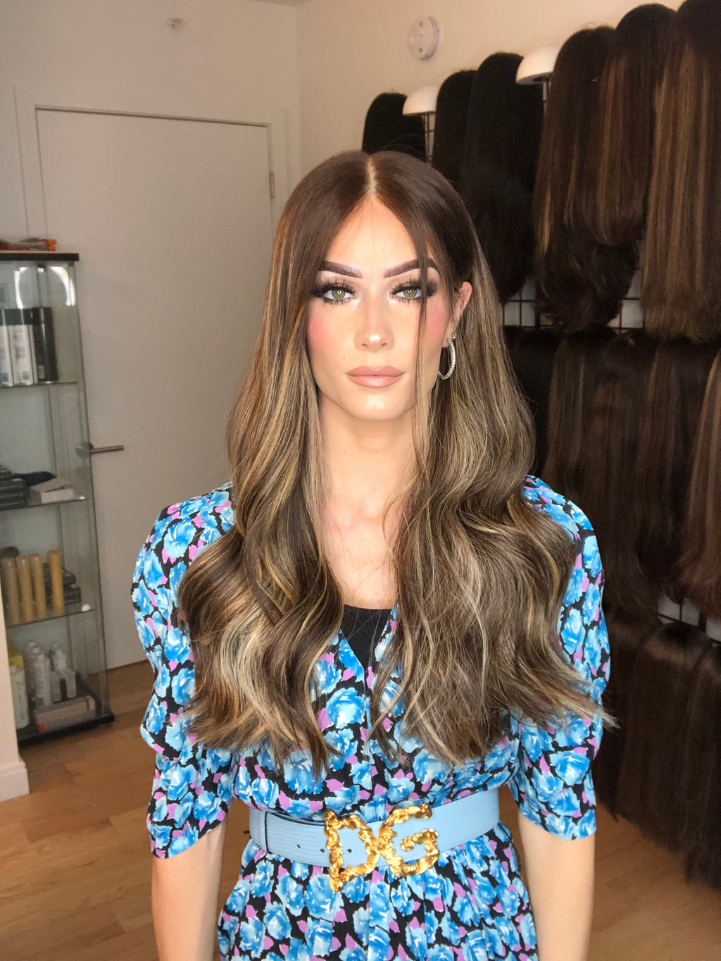 Beka 128 - brown with blonde highlights Wig