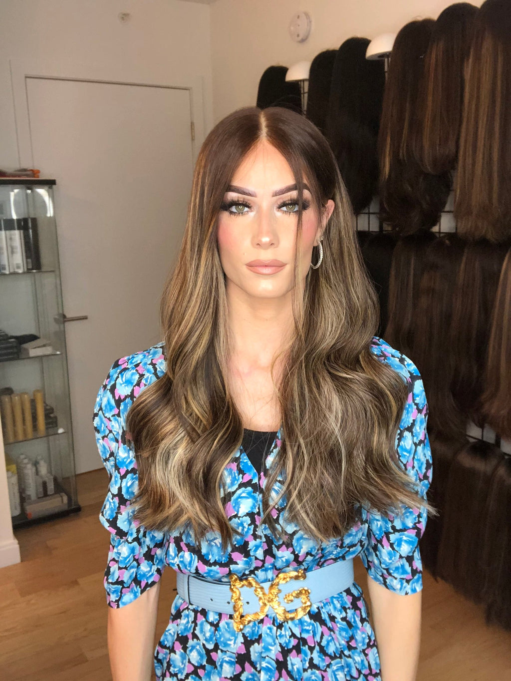 Beka 128 l brown with blonde highlights Wig