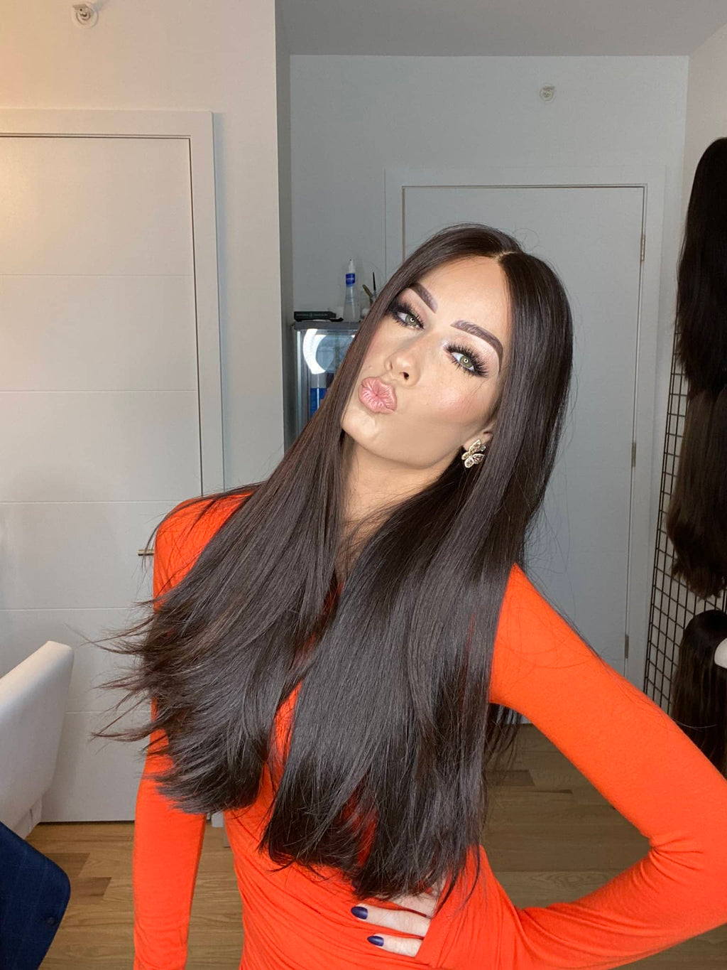 Beka 108 l brown black Wig