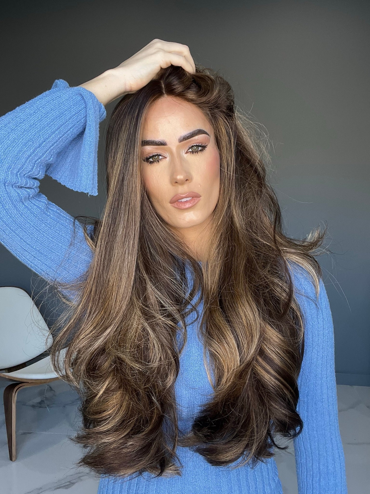 Beka 249 l Light brown with honey balayage Wig