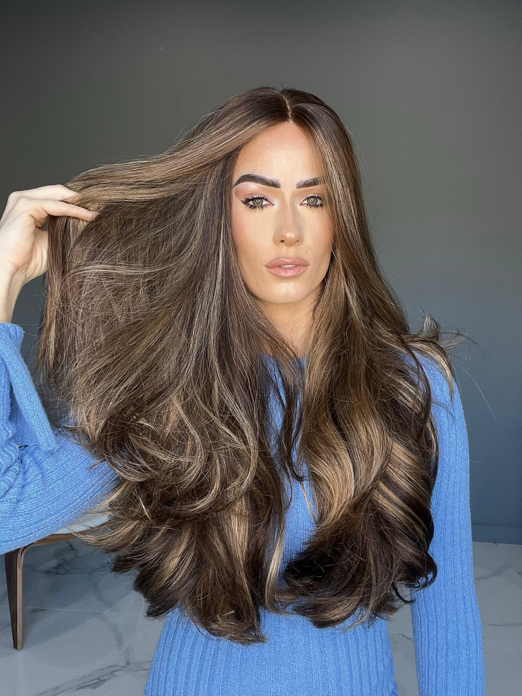 Beka 249 l Light brown with honey balayage Wig