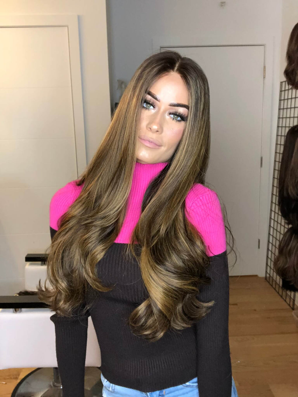 Beka 115 - brown with honey balayage Wig