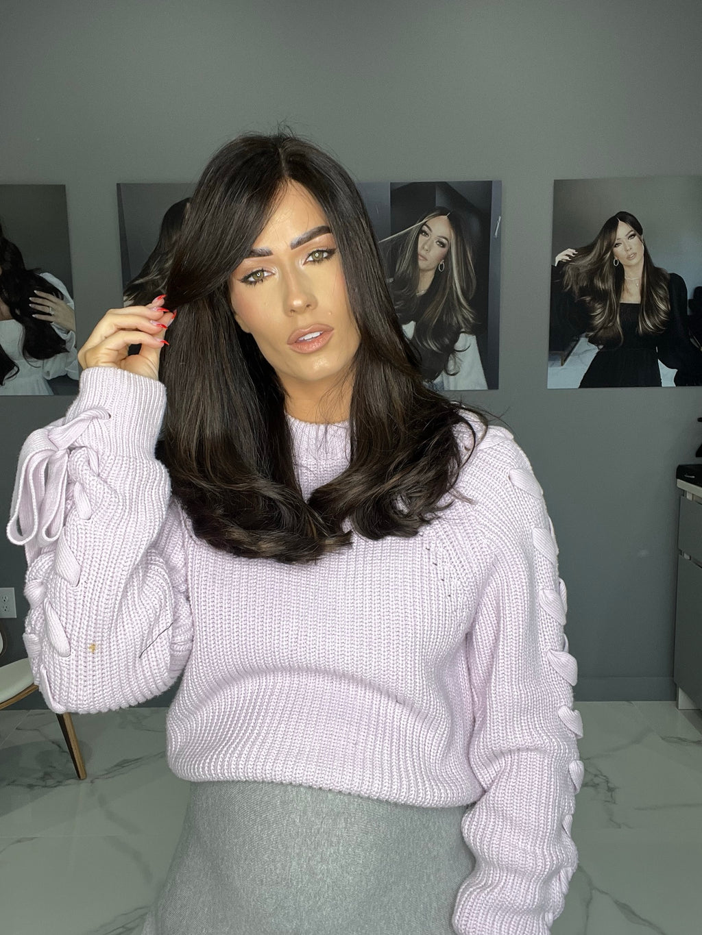 Beka 251 - Black with brown highlights Wig