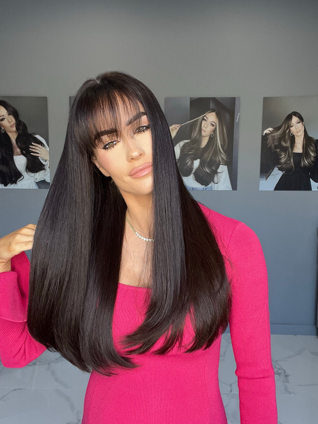 Beka 256 l Black brown Wig