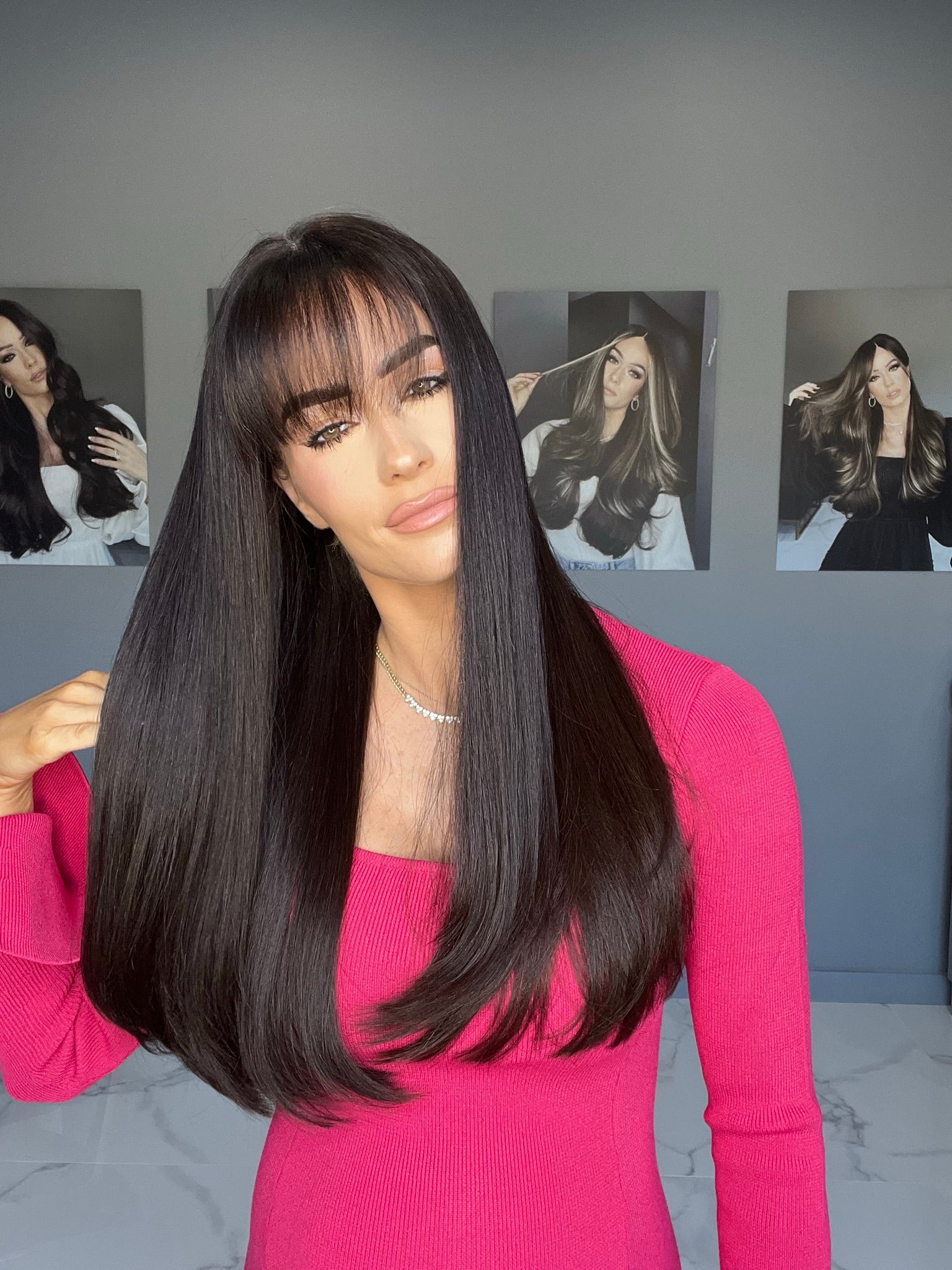 Beka 256 l Black brown Wig