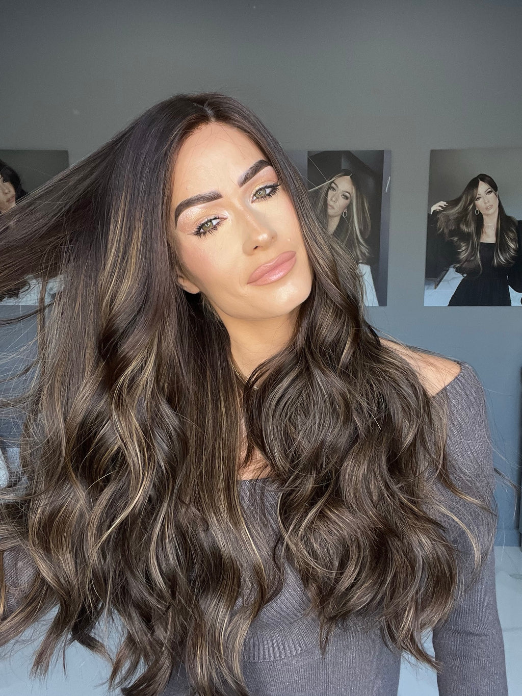 Beka 257 l Dark brown with soft blond balayage Wig