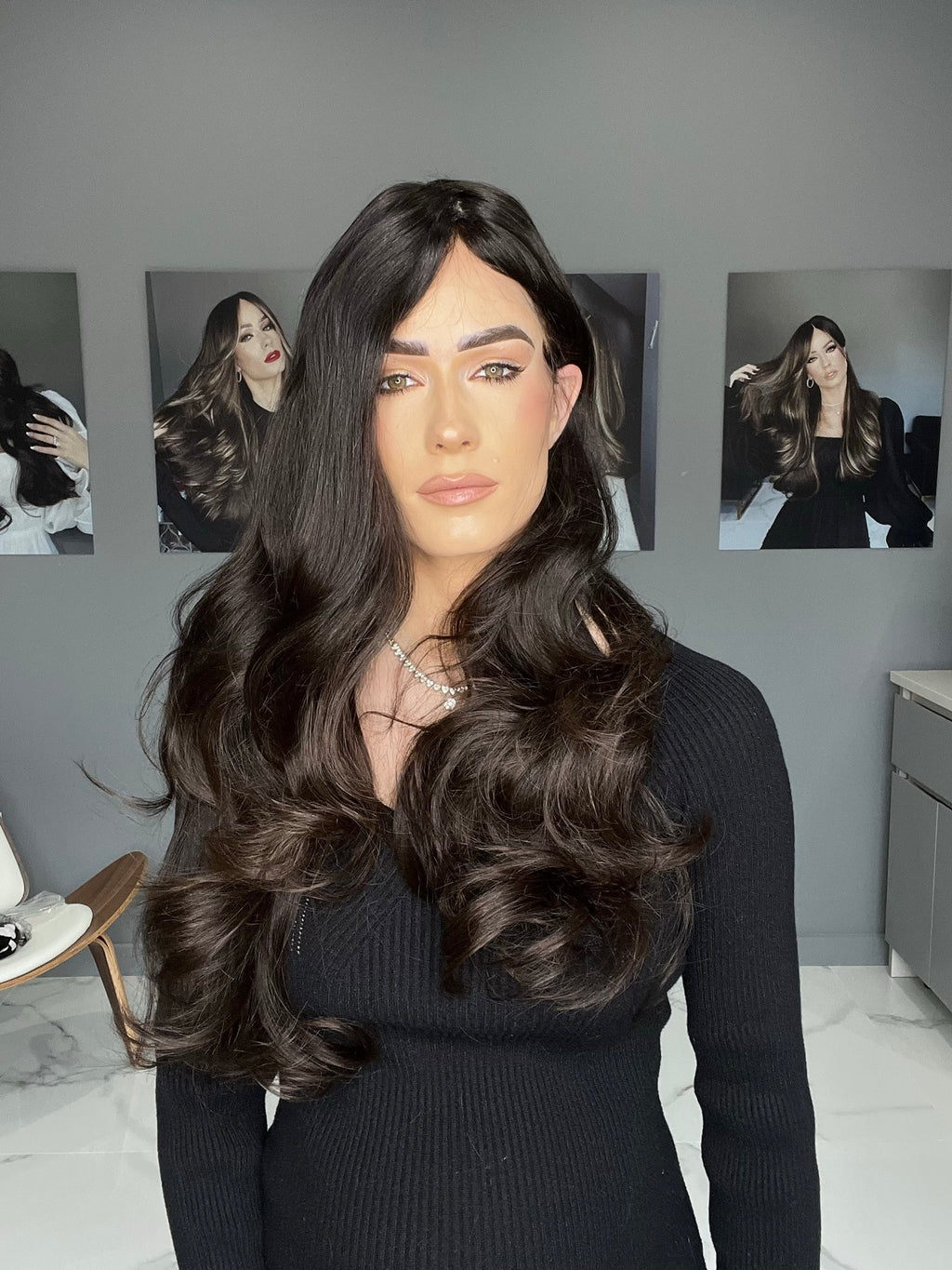 Beka Basic line 28" | Black Wig