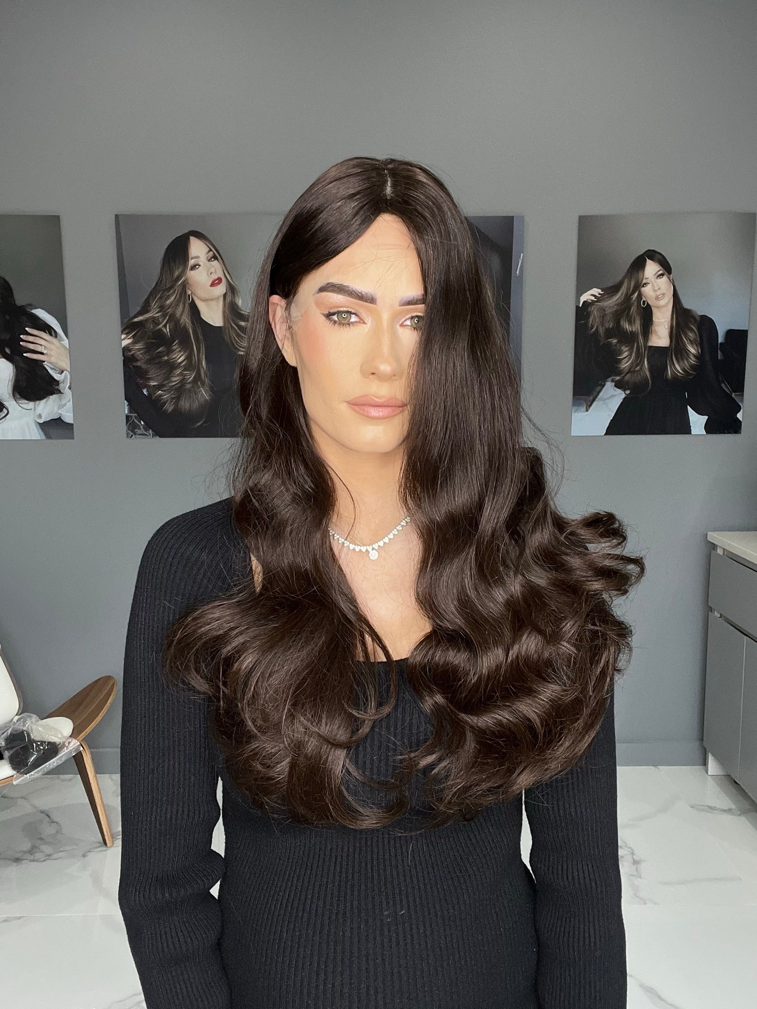 Beka Basic line 26" | Black brown Wig