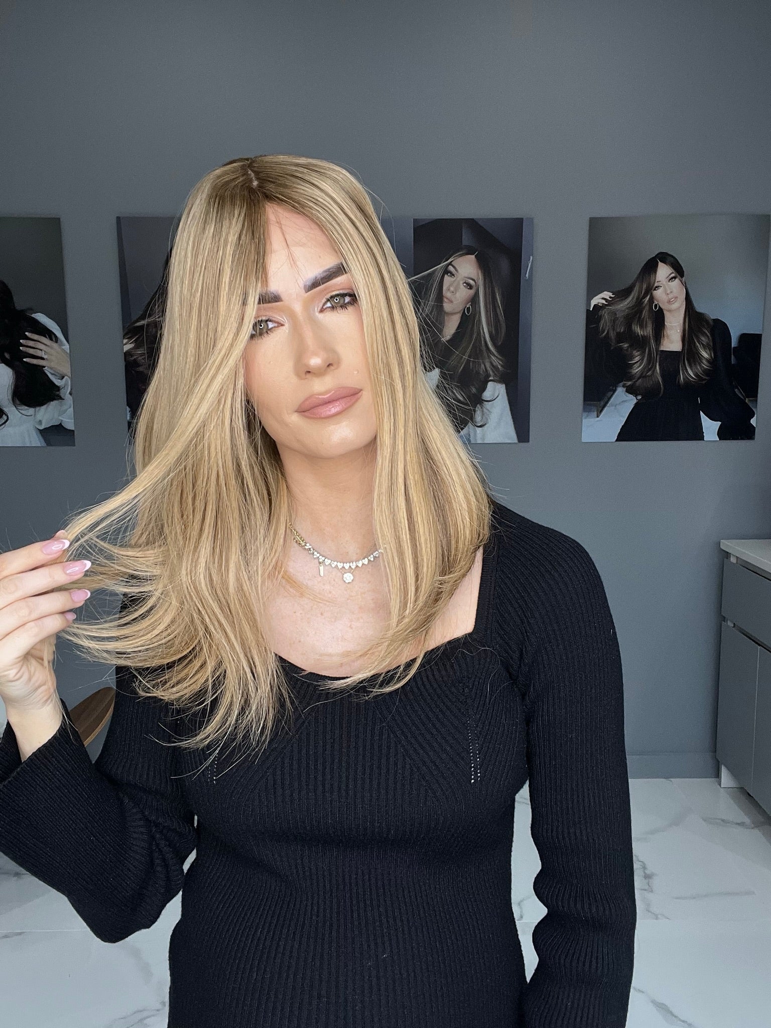 Beka Basic line 18" | Golden blond blend Wig