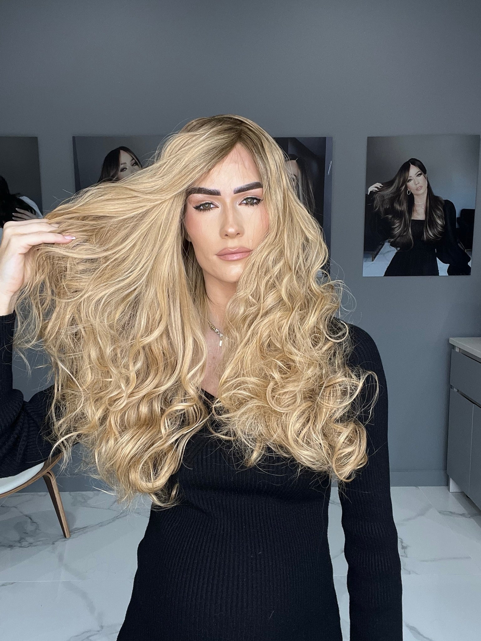 Beka Basic line 28" | Golden blond blend Wig