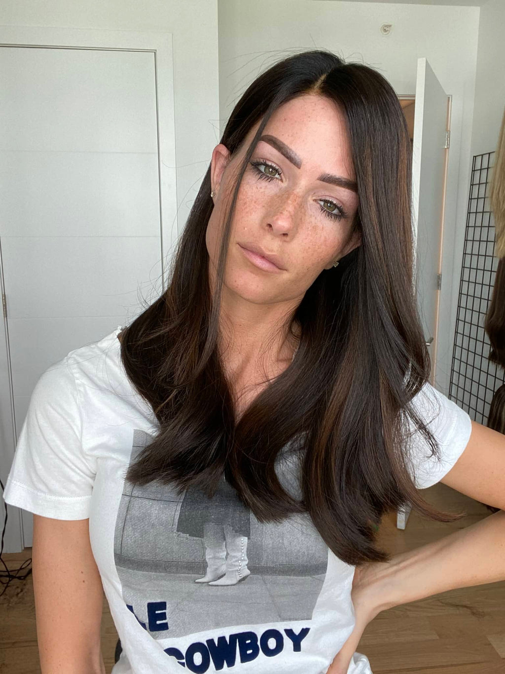 Beka 107 l black with copper highlights Wig